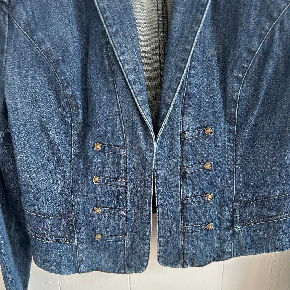 Apostrophe Denim Jacket - Picture 7 of 9